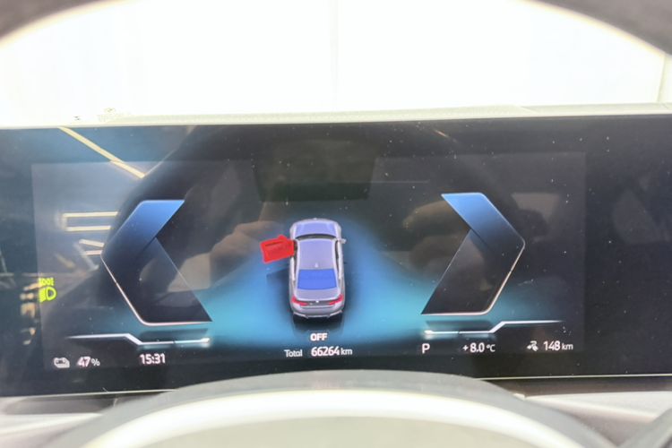 Used BMW i3 2022 eDrive 35 L Odometer Close Up