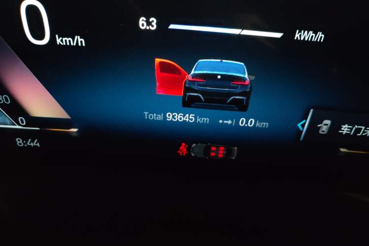 Used BMW i3 2022 eDrive 35 L Odometer Close Up
