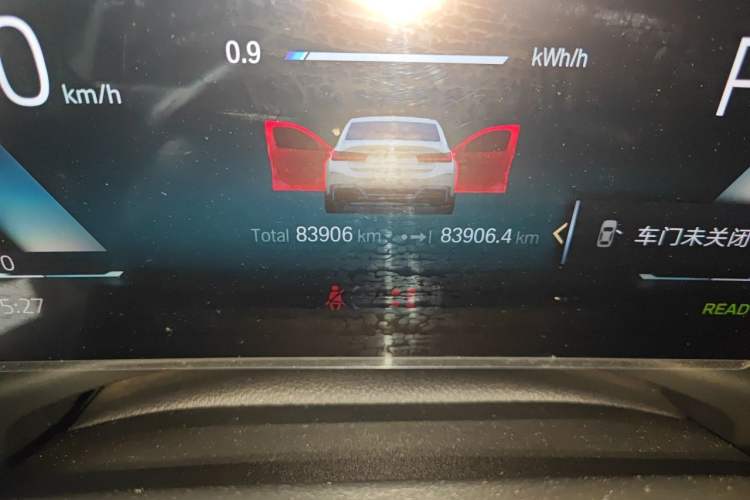 Used BMW i3 2022 eDrive 35 L Odometer Close Up
