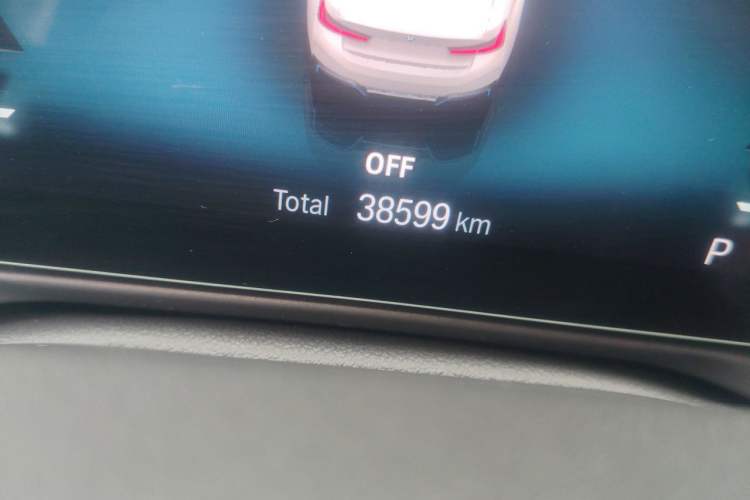 Used BMW i3 2022 eDrive 35 L Odometer Close Up