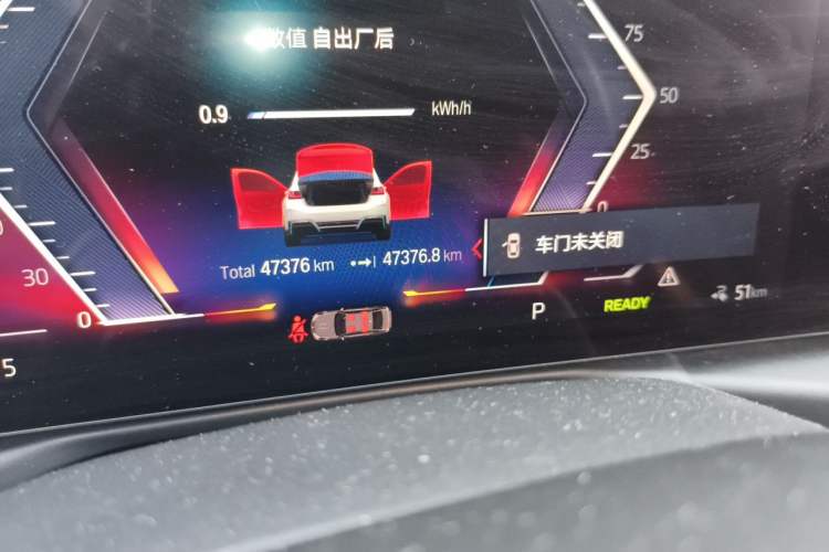 Used BMW i3 2022 eDrive 35 L Odometer Close Up