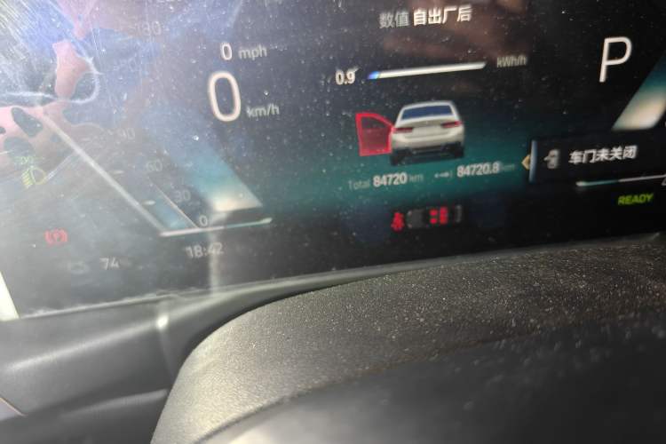 Used BMW i3 2022 eDrive 35 L Odometer Close Up