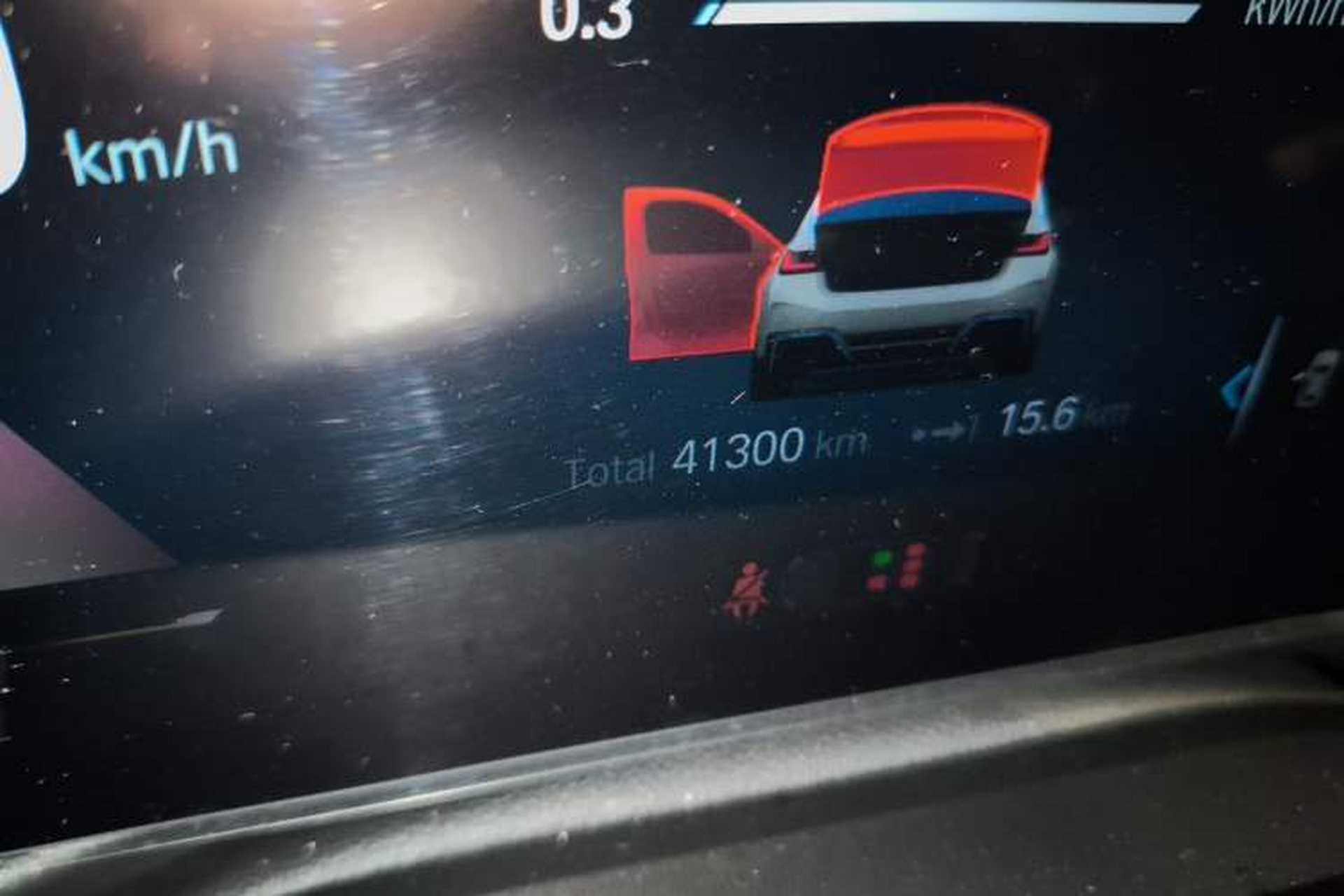 Used BMW i3 2022 eDrive 35 L Odometer Close Up