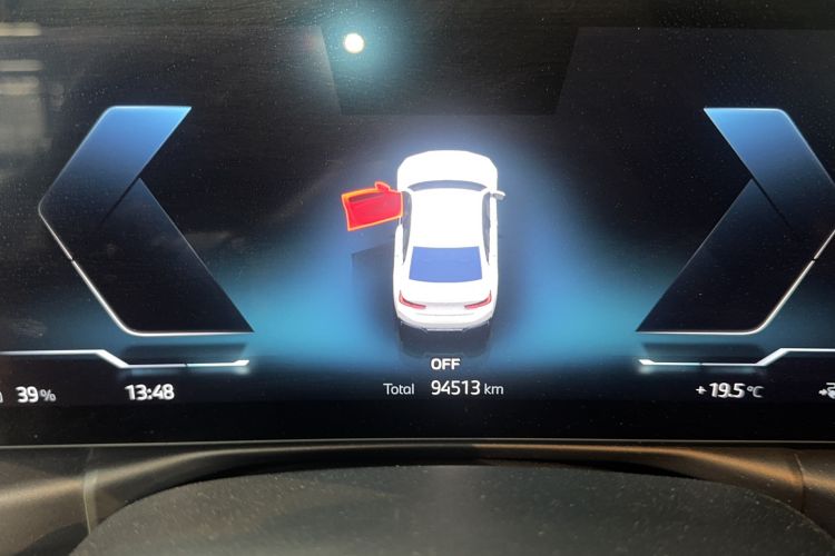Used BMW i3 2022 eDrive 35 L Odometer Close Up