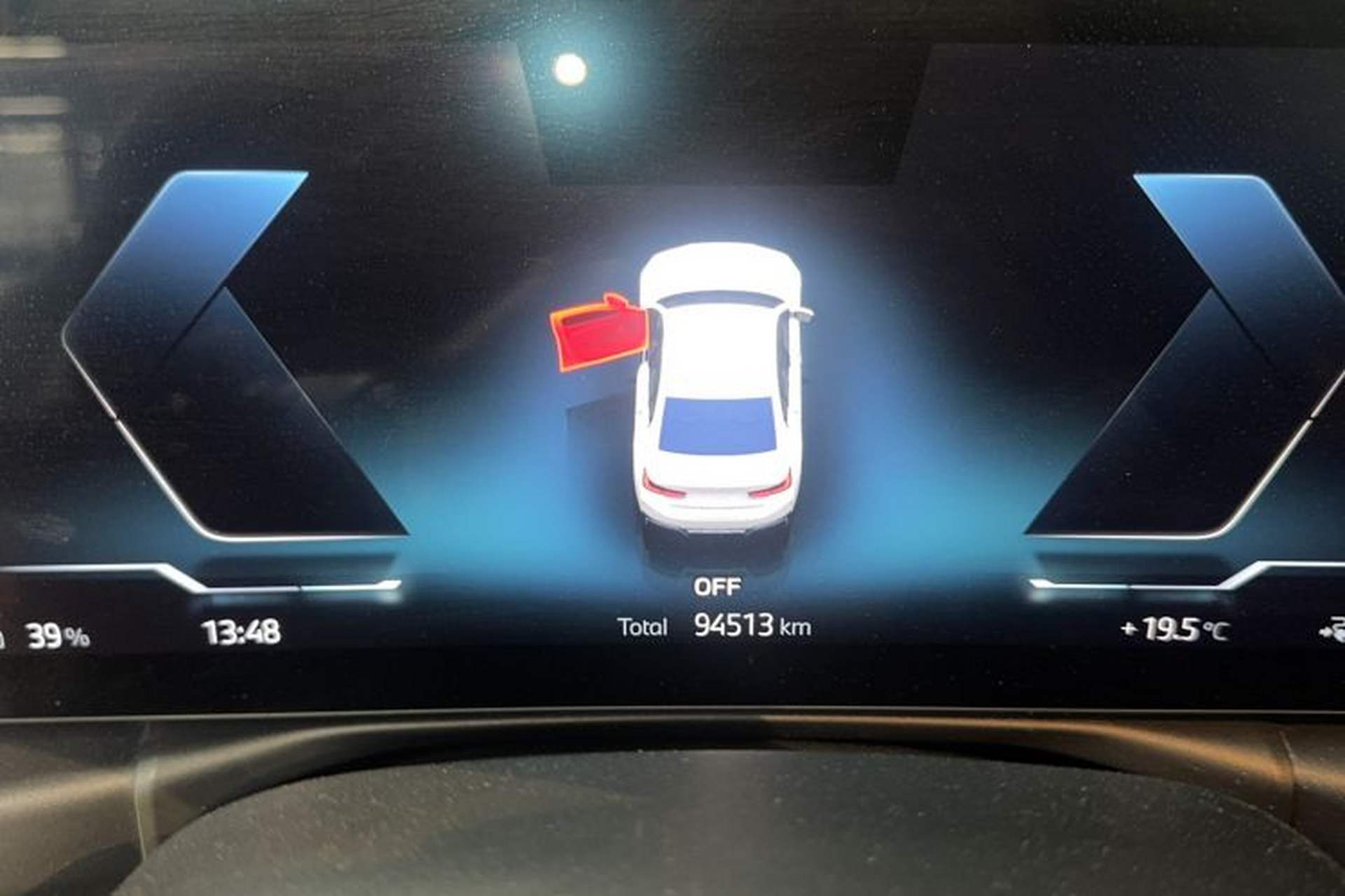 Used BMW i3 2022 eDrive 35 L Odometer Close Up