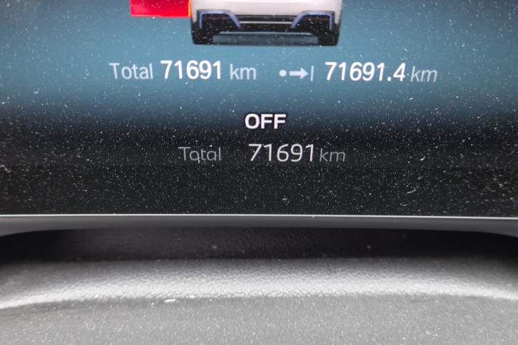 Used BMW i3 2022 eDrive 35 L Odometer Close Up