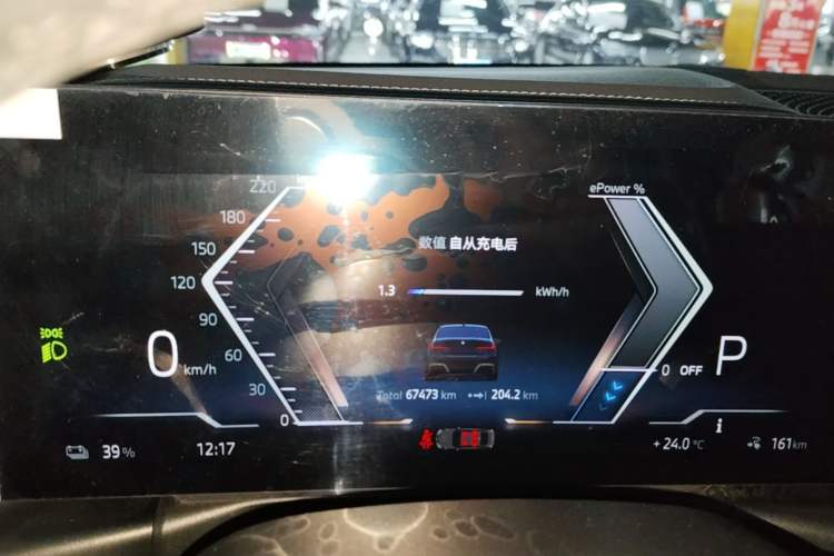 Used BMW i3 2023 eDrive 40 L Midnight Sports Package Instrument Cluster