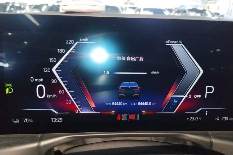 Used BMW i3 2023 eDrive 40 L Midnight Edition Instrument Cluster
