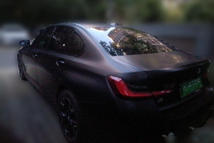 Used BMW i3 2023 eDrive 40 L Midnight Edition Rear Left 45 Deg