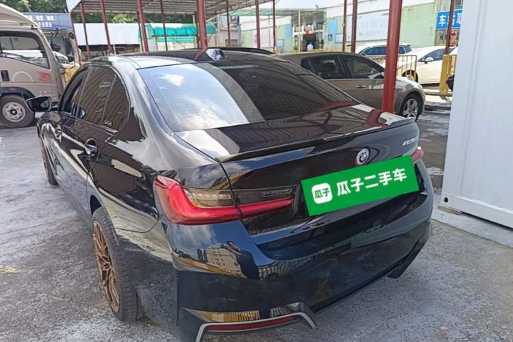 Used BMW i3 2023 eDrive 40 L Midnight Edition Rear Left 45 Deg