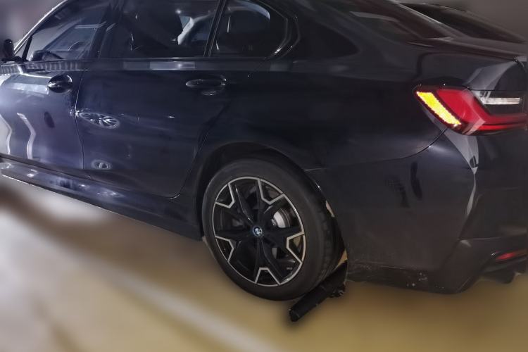 Used BMW i3 2023 eDrive 40 L Midnight Edition Rear Left 45 Deg