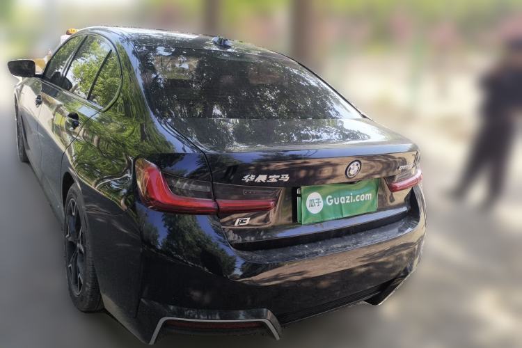 Used BMW i3 2023 eDrive 40 L Midnight Edition Rear Left 45 Deg