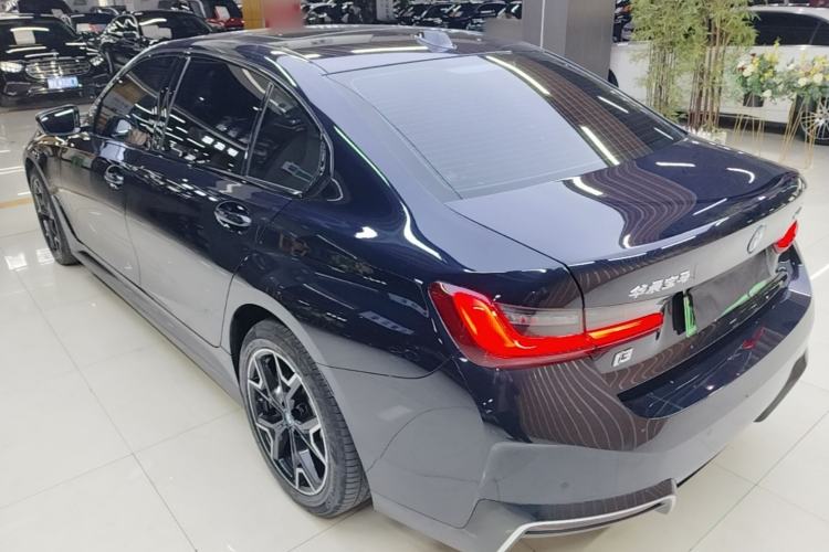 Used BMW i3 2023 eDrive 40 L Midnight Sports Package Rear Left 45 Deg