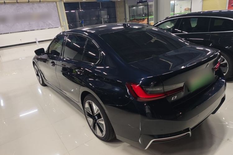 Used BMW i3 2023 eDrive 40 L Midnight Sports Package Rear Left 45 Deg