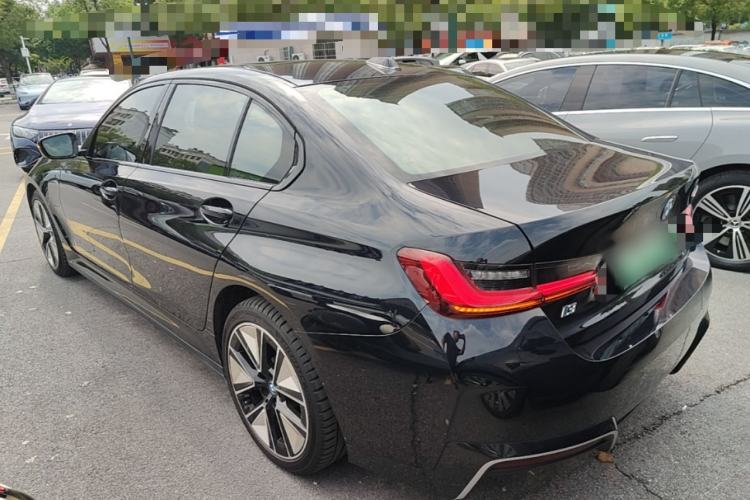 Used BMW i3 2023 eDrive 40 L Midnight Sports Package Rear Left 45 Deg