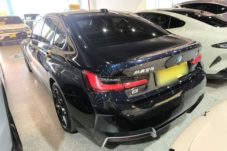 Used BMW i3 2023 eDrive 40 L Midnight Edition Rear Left 45 Deg