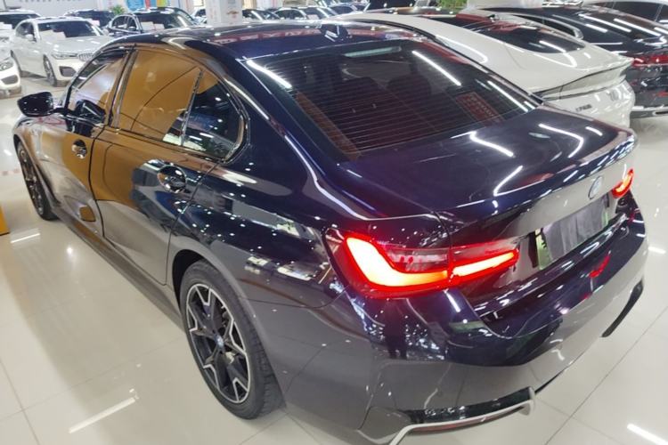 Used BMW i3 2023 eDrive 40 L Midnight Edition Rear Left 45 Deg