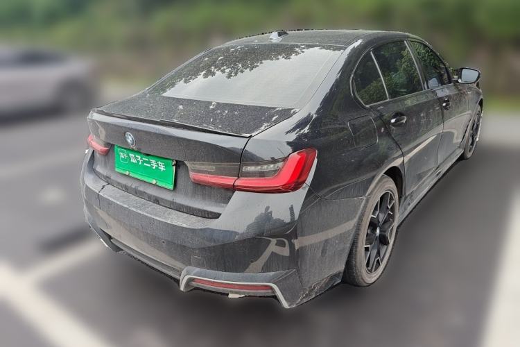 Used BMW i3 2023 eDrive 40 L Midnight Edition Rear Right 45 Deg
