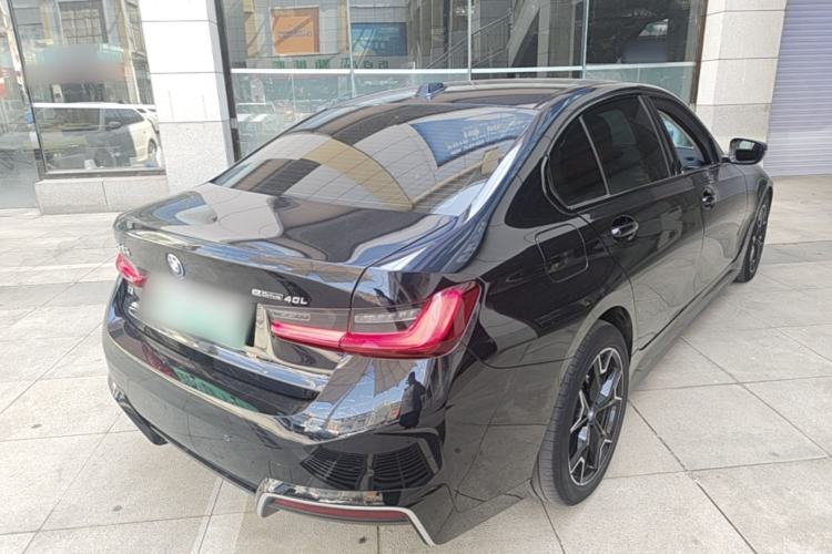 Used BMW i3 2023 eDrive 40 L Midnight Edition Rear Right 45 Deg