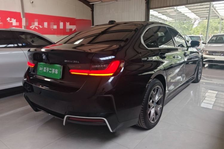 Used BMW i3 2023 eDrive 40 L Midnight Edition Rear Right 45 Deg