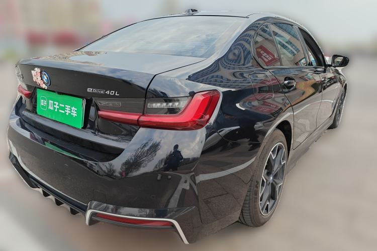 Used BMW i3 2023 eDrive 40 L Midnight Edition Rear Right 45 Deg