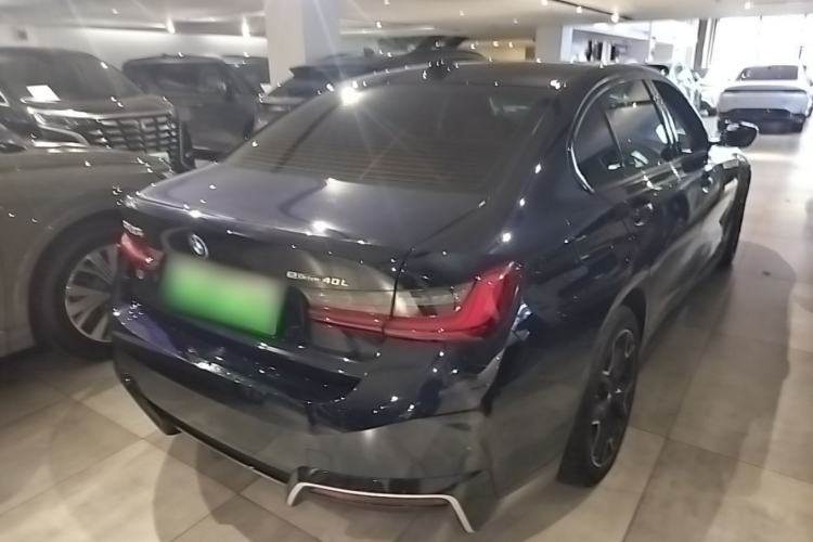 Used BMW i3 2023 eDrive 40 L Midnight Edition Rear Right 45 Deg