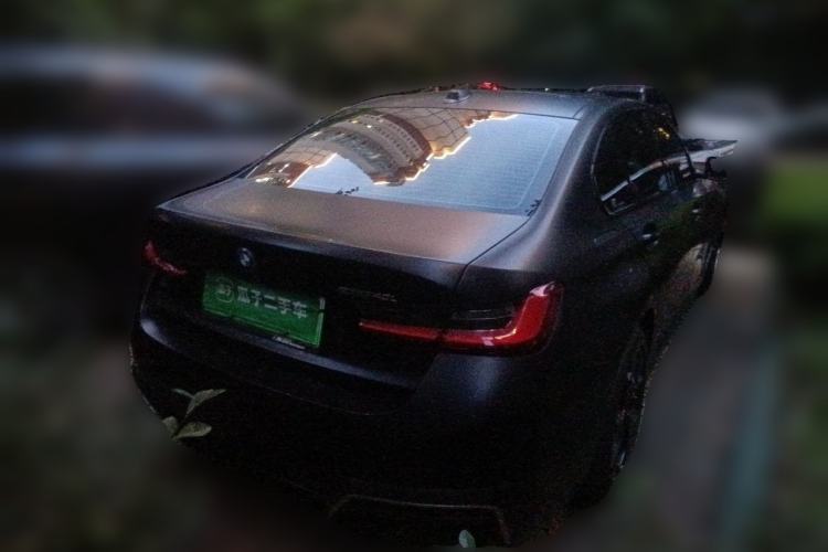 Used BMW i3 2023 eDrive 40 L Midnight Edition Rear Right 45 Deg