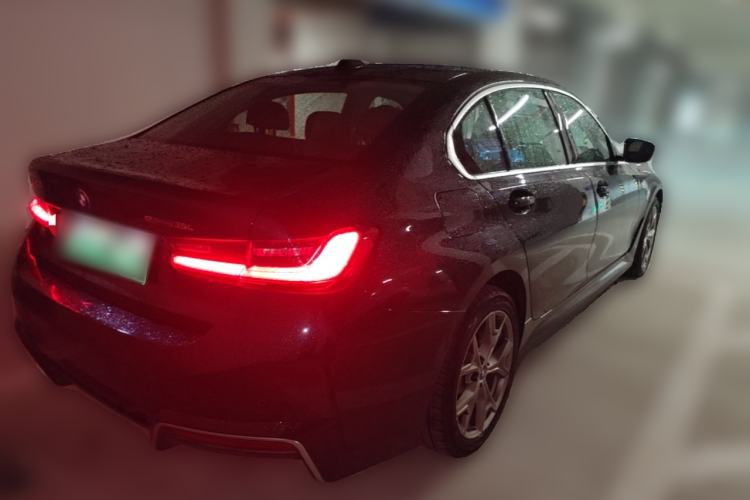 Used BMW i3 2023 eDrive 40 L Midnight Edition Rear Right 45 Deg