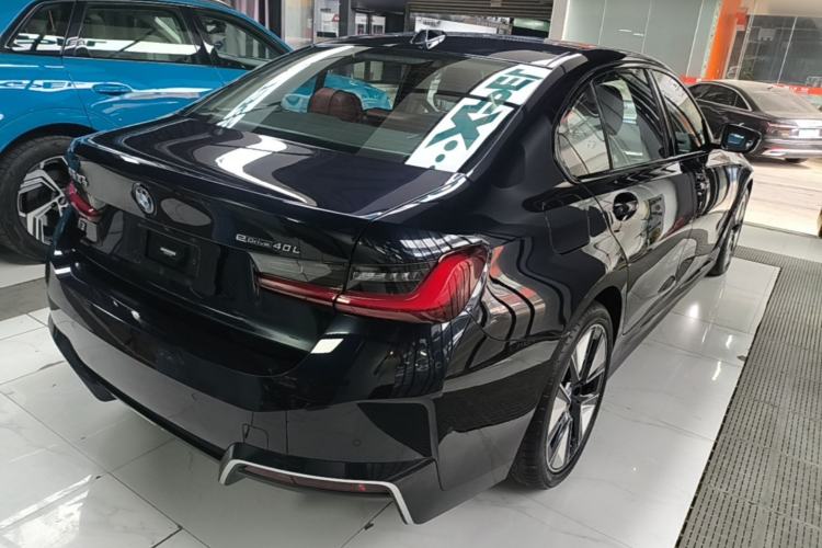 Used BMW i3 2023 eDrive 40 L Midnight Sports Package Rear Right 45 Deg