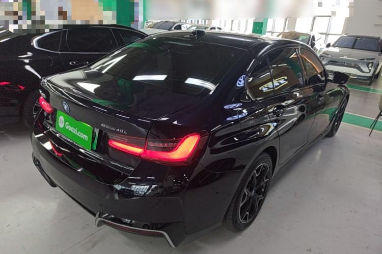 Used BMW i3 2023 eDrive 40 L Midnight Edition Rear Right 45 Deg