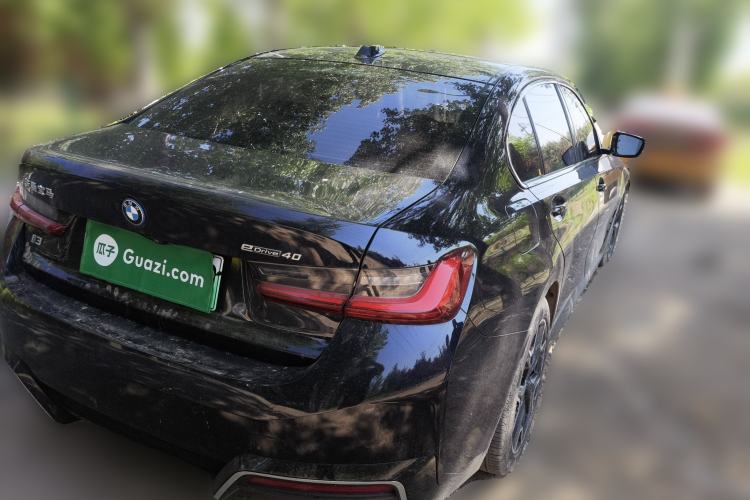 Used BMW i3 2023 eDrive 40 L Midnight Edition Rear Right 45 Deg