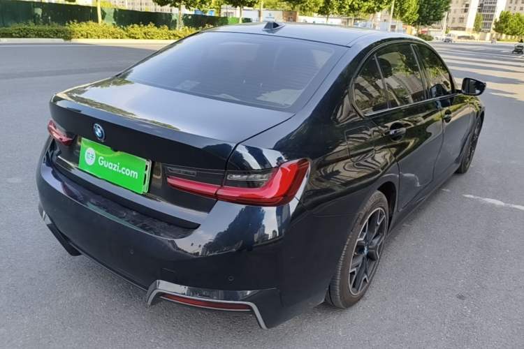 Used BMW i3 2023 eDrive 40 L Midnight Edition Rear Right 45 Deg