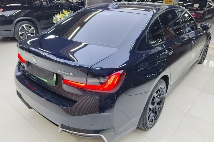 Used BMW i3 2023 eDrive 40 L Midnight Sports Package Rear Right 45 Deg