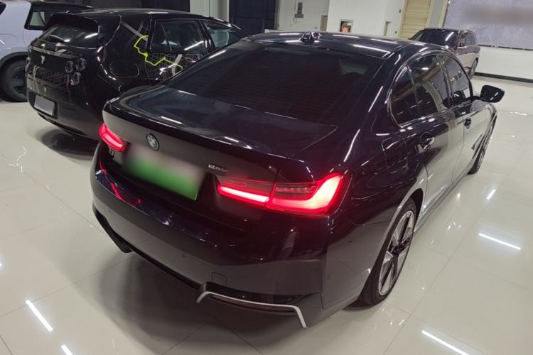 Used BMW i3 2023 eDrive 40 L Midnight Sports Package Rear Right 45 Deg