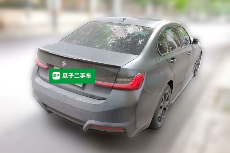 Used BMW i3 2023 eDrive 40 L Midnight Edition Rear Right 45 Deg