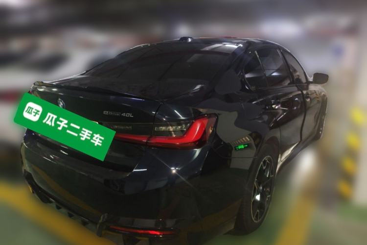 Used BMW i3 2023 eDrive 40 L Midnight Edition Rear Right 45 Deg