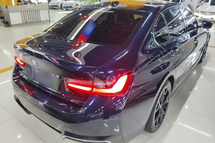 Used BMW i3 2023 eDrive 40 L Midnight Edition Rear Right 45 Deg