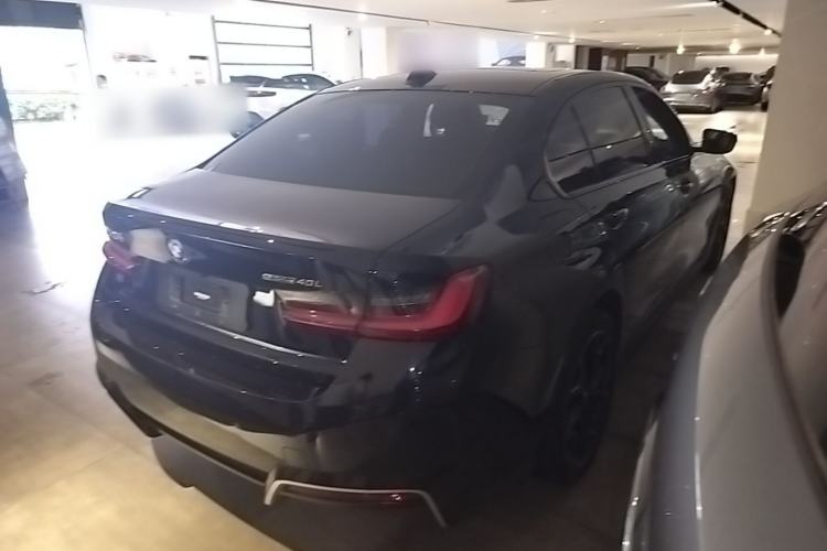 Used BMW i3 2023 eDrive 40 L Midnight Edition Rear Right 45 Deg