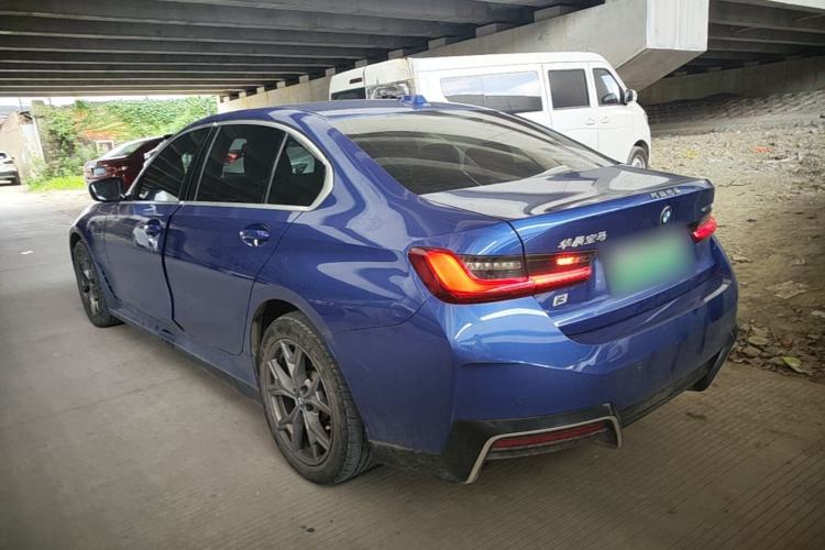 Used BMW i3 2023 eDrive 40 L Midnight Edition Rear Left 45 Deg