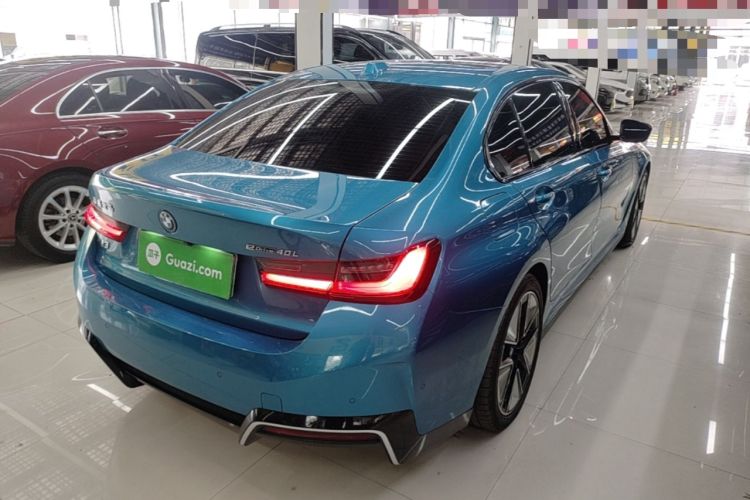 Used BMW i3 2023 eDrive 40 L Midnight Sports Package Rear Right 45 Deg
