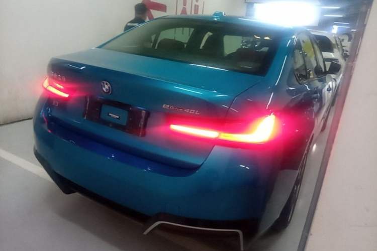 Used BMW i3 2023 eDrive 40 L Midnight Sports Package Rear Right 45 Deg