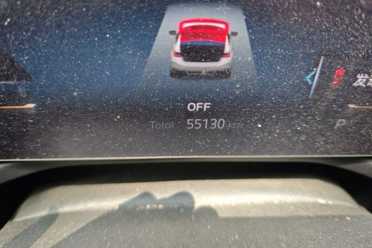 Used BMW i3 2023 eDrive 40 L Midnight Edition Odometer Close Up