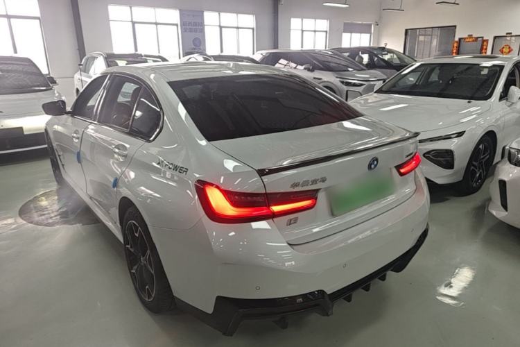 Used BMW i3 2023 eDrive 40 L Midnight Edition Rear Left 45 Deg