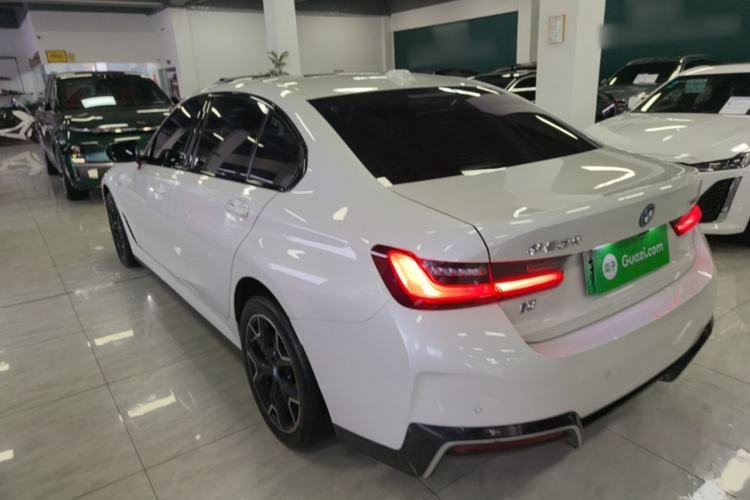 Used BMW i3 2023 eDrive 40 L Midnight Edition Rear Left 45 Deg