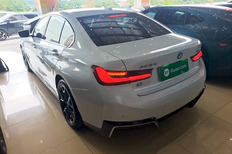 Used BMW i3 2023 eDrive 40 L Midnight Edition Rear Left 45 Deg
