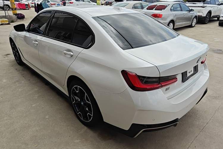 Used BMW i3 2023 eDrive 40 L Midnight Edition Rear Left 45 Deg
