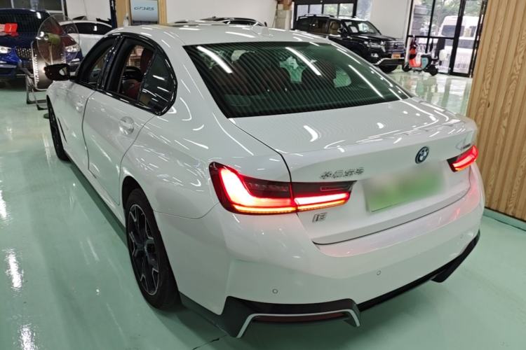 Used BMW i3 2023 eDrive 40 L Midnight Edition Rear Left 45 Deg