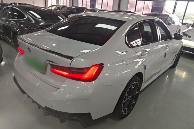 Used BMW i3 2023 eDrive 40 L Midnight Edition Rear Right 45 Deg