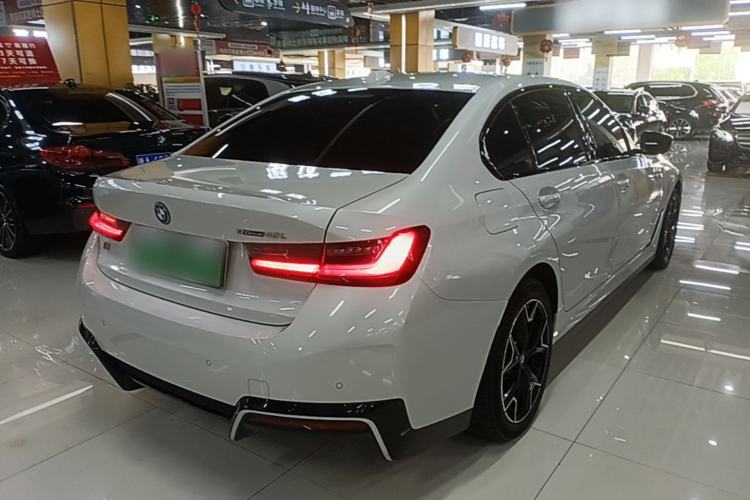 Used BMW i3 2023 eDrive 40 L Midnight Edition Rear Right 45 Deg
