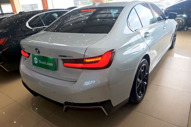 Used BMW i3 2023 eDrive 40 L Midnight Edition Rear Right 45 Deg